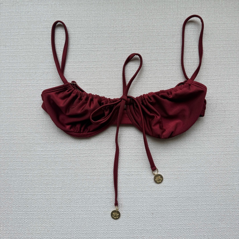 Kulani Kini Cinnamon Triangle Bikini Top